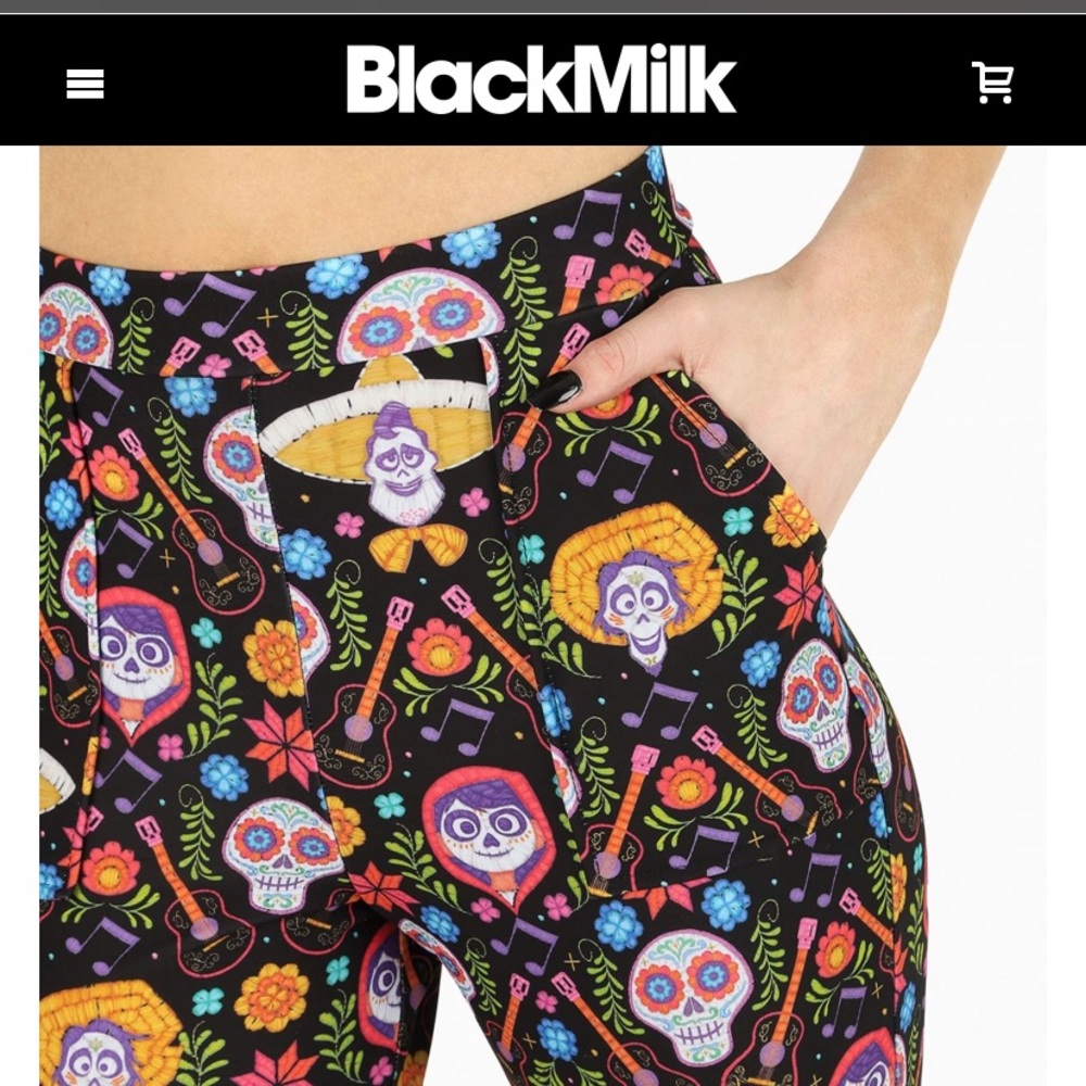 Rare Blackmilk coco cuffed pants